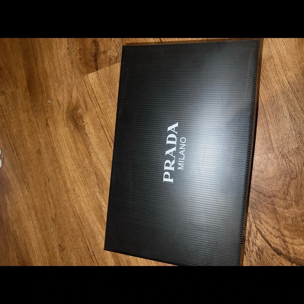 Prada Downtown Leather Sneakers - Picture 10 of 12